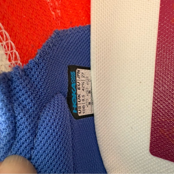 Women’s HOKA Carbon X 3 white flame 10 NWT - Picture 3 of 6